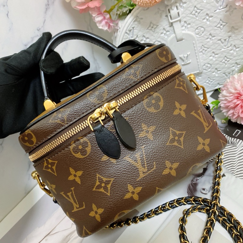 LV M45165 Vanity拼色秀款包  芯片款🏅-9