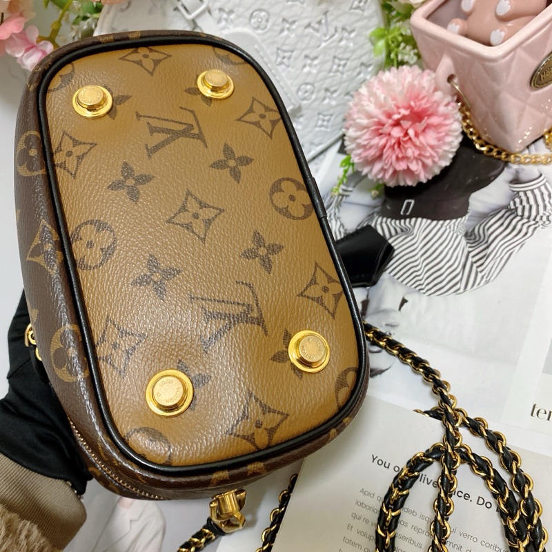 LV M45165 Vanity拼色秀款包  芯片款🏅-11