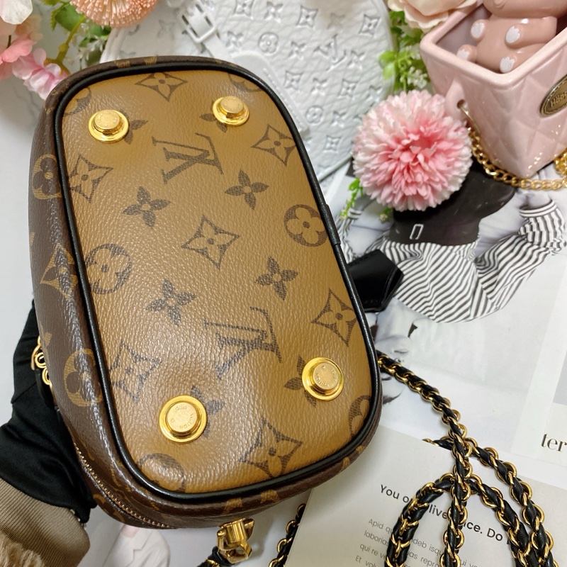 LV M45165 Vanity拼色秀款包  芯片款🏅-12
