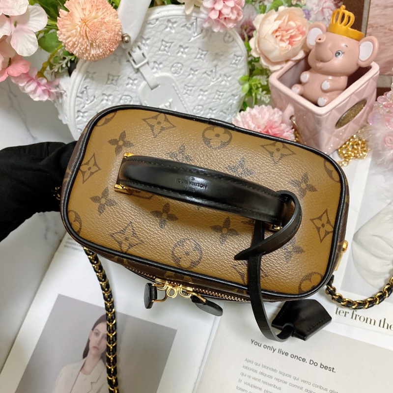 LV M45165 Vanity拼色秀款包  芯片款🏅-15