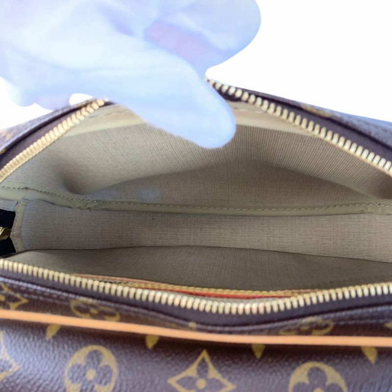 路易威登 Monogram Reporter PM 單肩包，棕色配金色五金，M45254，女士款-8