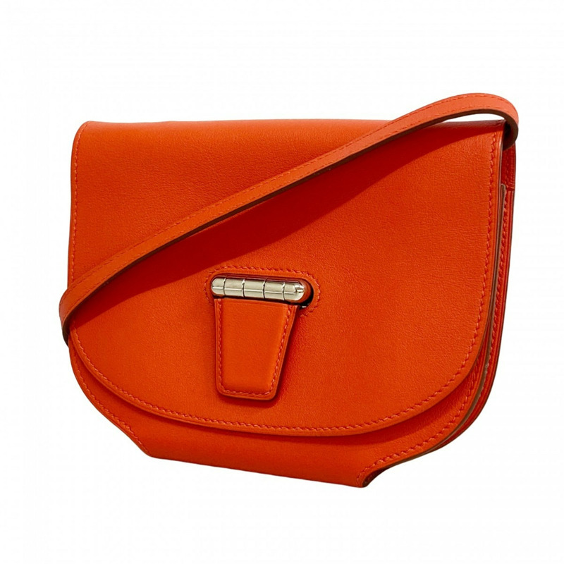 愛馬仕 Hermès Mini Convoyeur Swift Capucines 女士單肩包，R 印記，P2219100-0