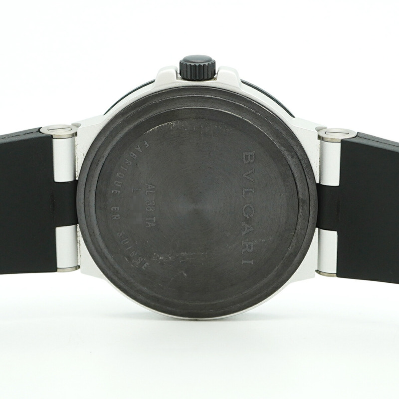 寶格麗 (Bvlgari) AL38TA 鋁合金銀色錶盤男士腕錶-5