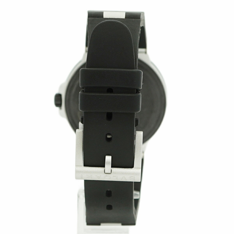 寶格麗 (Bvlgari) AL38TA 鋁合金銀色錶盤男士腕錶-7