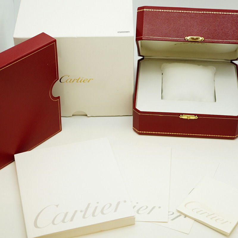 卡地亞 Tank Française SM W51035Q3 銀色錶殼粉紅錶盤女錶-1