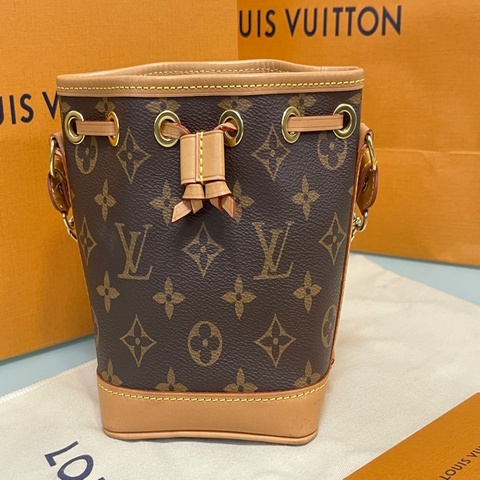 LV Louis Vuitton M81266 Nano Noé 小水桶包【晶片款】