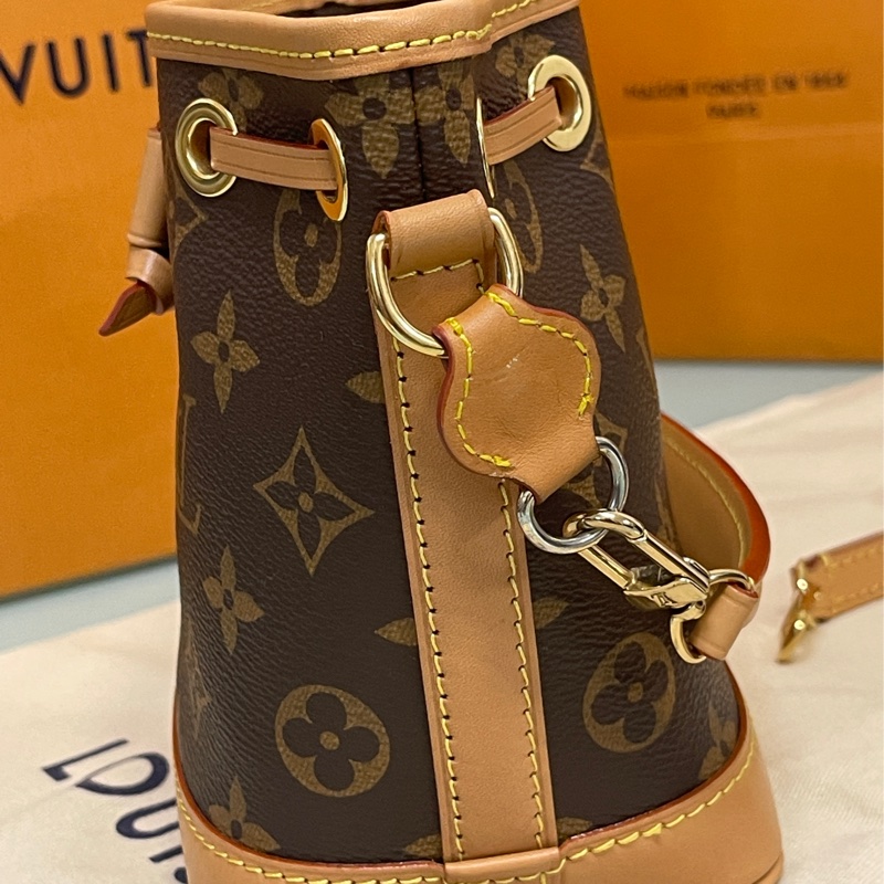 LV Louis Vuitton M81266 Nano Noé 小水桶包【晶片款】-10