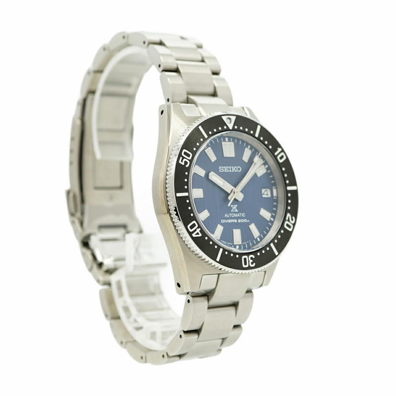 精工 Prospex SBDC165 6R35-01V0 藍色錶盤男士腕錶-3