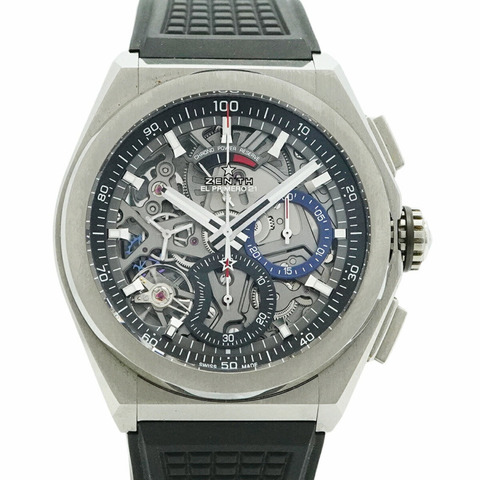 真力時 Defy El Primero 21 95.9000.9004 78.R782 鏤空錶盤男士腕錶