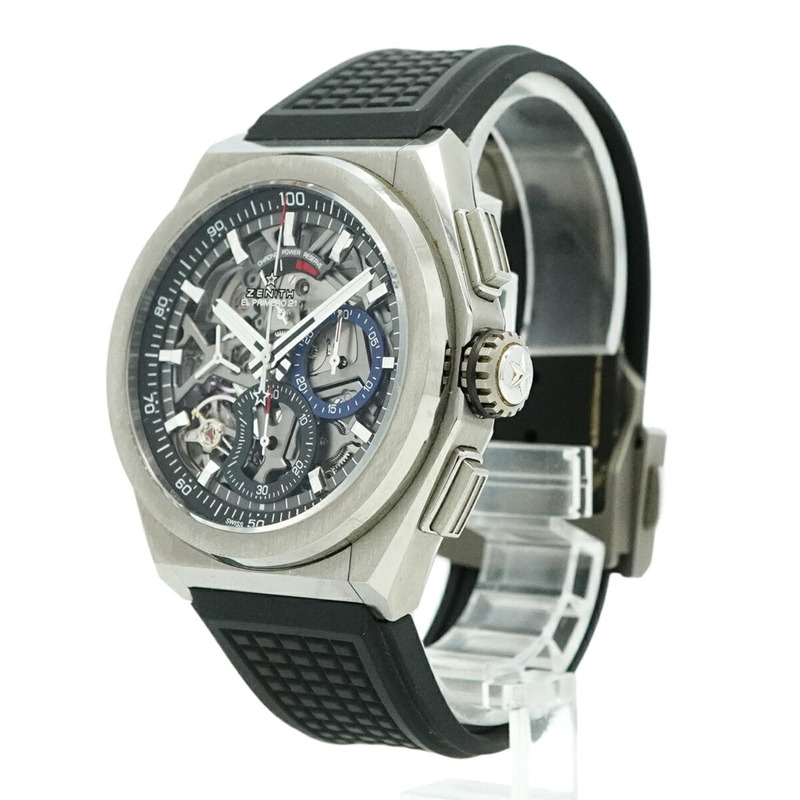 真力時 Defy El Primero 21 95.9000.9004 78.R782 鏤空錶盤男士腕錶-2