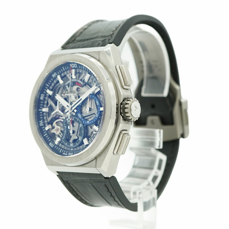 真力時 Defy El Primero 21 95.9000.9004 78.R582 鏤空錶盤男士腕錶-2