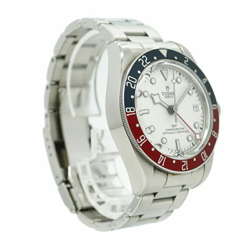 帝舵碧灣系列 79830RB 銀色錶盤男士腕錶-3