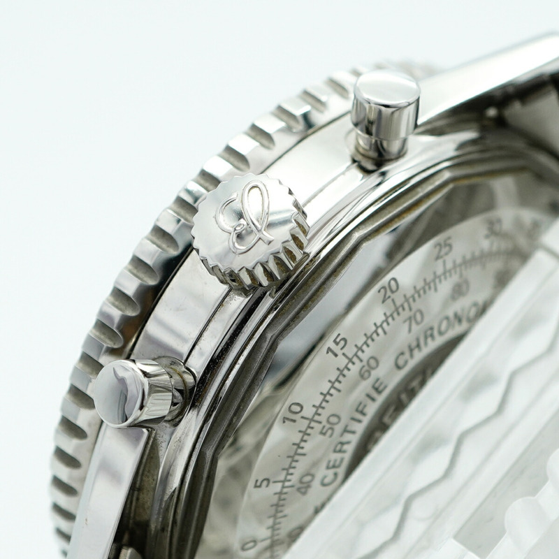 百年靈 Navitimer A13324 黑色錶盤男士腕錶-11