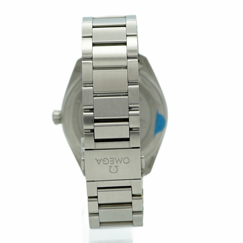 歐米茄 Railmaster 220.10.40.20.03.001 海軍藍錶盤男士腕錶-7