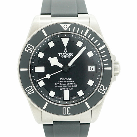 帝舵 Pelagos 25600TN 黑色錶盤男士腕錶