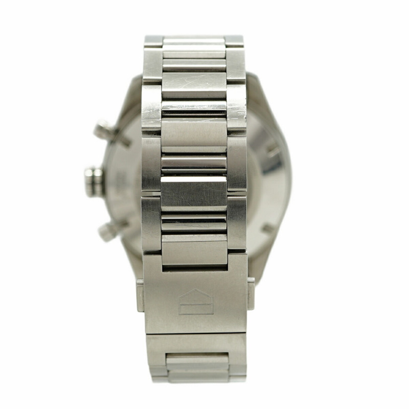 TAG Heuer 豪雅卡萊拉系列 CBM2110 黑色錶盤男士腕錶-8