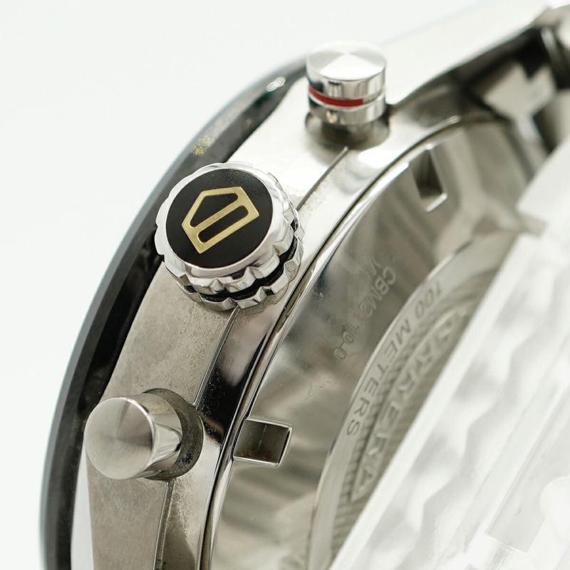 TAG Heuer 豪雅卡萊拉系列 CBM2110 黑色錶盤男士腕錶-11