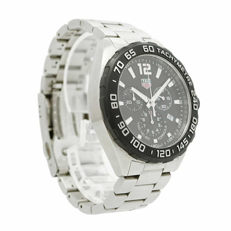TAG Heuer 豪雅一級方程式 CAZ1010 黑色錶盤男士腕錶-3