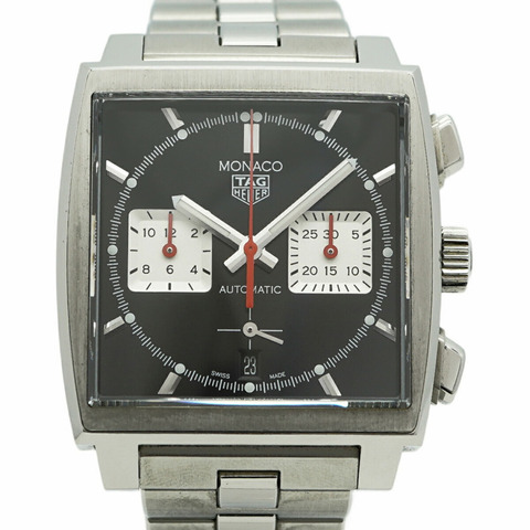 TAG Heuer 豪雅摩納哥系列 CBL2113 黑色錶盤男士腕錶