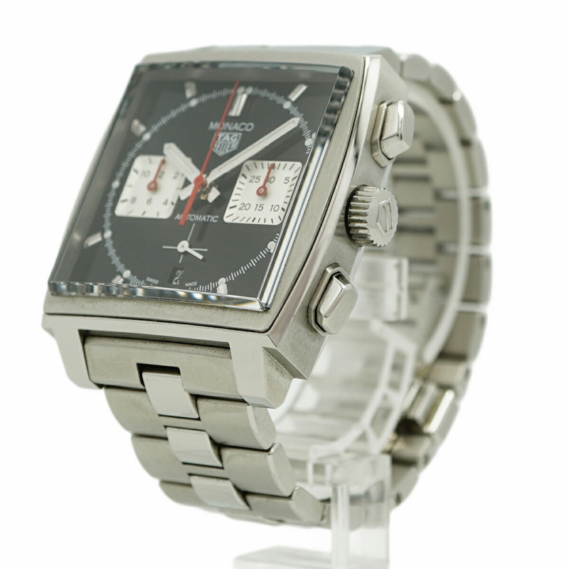 TAG Heuer 豪雅摩納哥系列 CBL2113 黑色錶盤男士腕錶-2