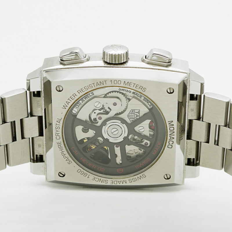 TAG Heuer 豪雅摩納哥系列 CBL2113 黑色錶盤男士腕錶-5