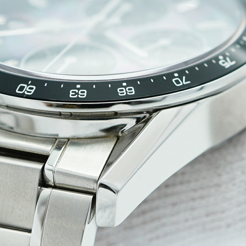 TAG Heuer Carrera CV201K 黑色錶盤男士腕錶-7