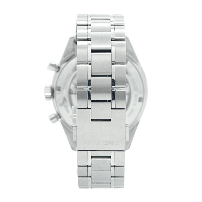 TAG Heuer Carrera CV201K 黑色錶盤男士腕錶-8