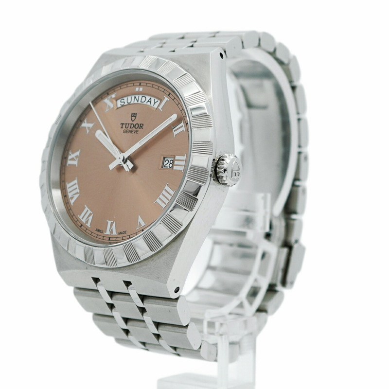 帝舵皇家28600橘色錶盤男士腕錶-2