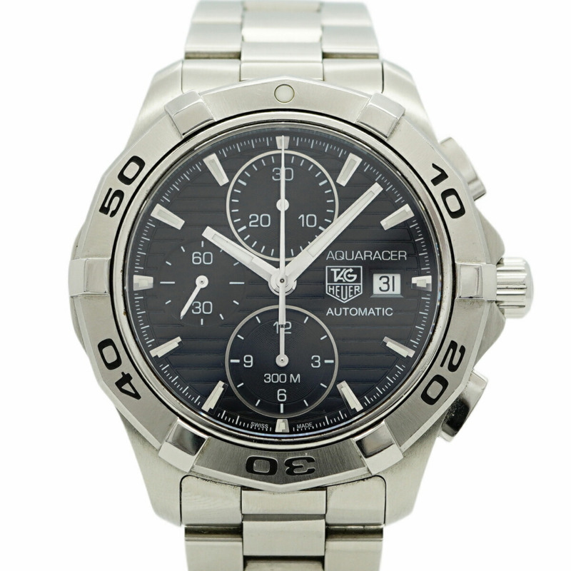 TAG Heuer Aquaracer CAP2110 黑色錶盤男士手錶-0