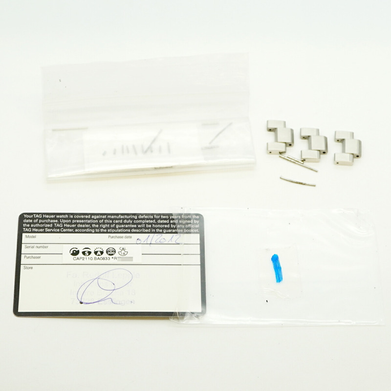 TAG Heuer Aquaracer CAP2110 黑色錶盤男士手錶-1