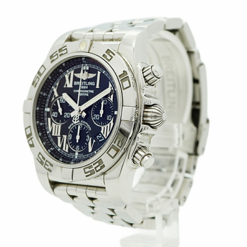 Breitling Chronomat 44 AB0110 黑色錶盤男錶-2
