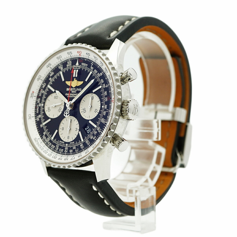 百年靈 Navitimer 01 AB0120 黑色錶盤男錶-2