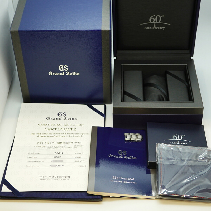 精工 Grand SBGR321 9S65-00V0 海軍藍錶盤男士腕錶-1