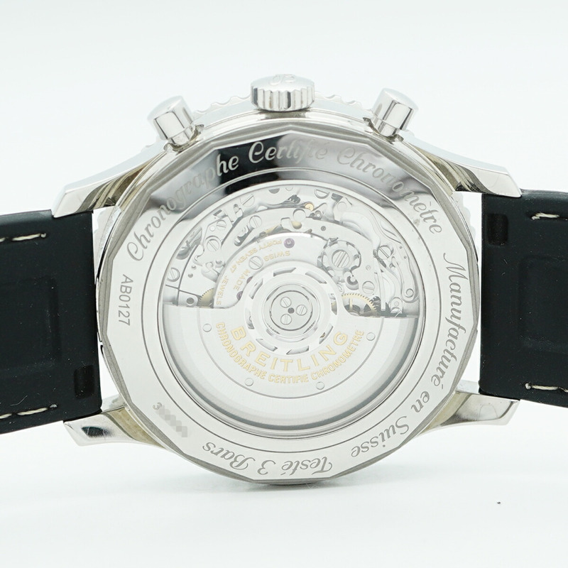 百年靈 Navitimer AB0127 黑色錶盤男士腕錶-5