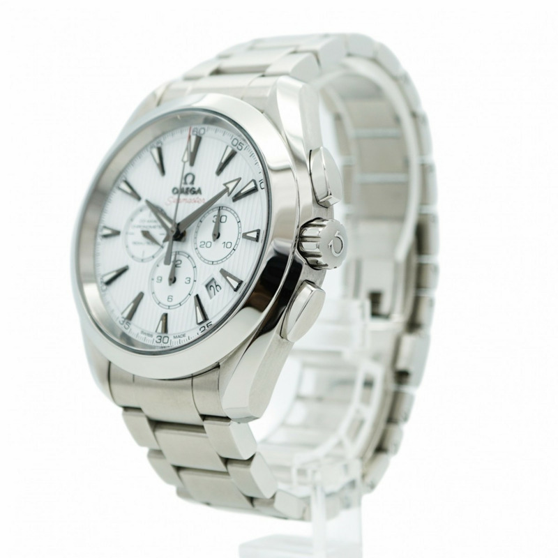 歐米茄海馬系列 231.10.44.50.04.001 白色錶盤男士腕錶-2