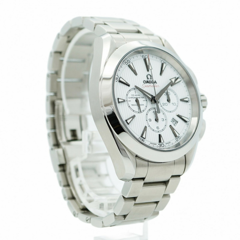 歐米茄海馬系列 231.10.44.50.04.001 白色錶盤男士腕錶-3