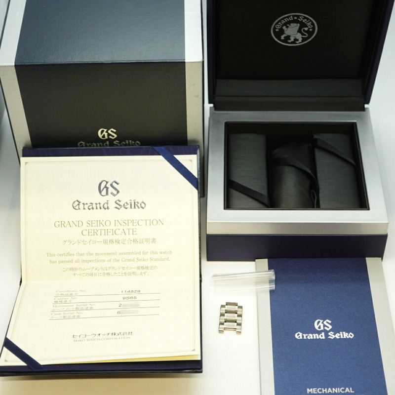 精工 Grand SBGR259 9S65-00A0 銀色錶盤男士腕錶-1