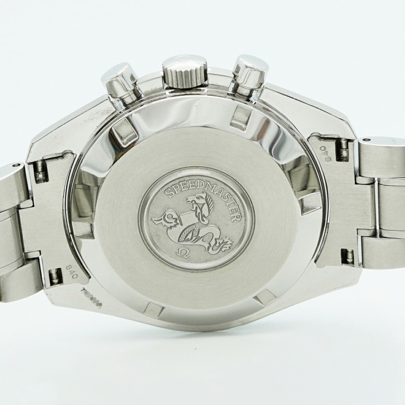 歐米茄超霸系列3594.50黑色錶盤男士腕錶-5