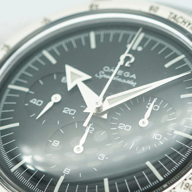 歐米茄超霸系列3594.50黑色錶盤男士腕錶-7