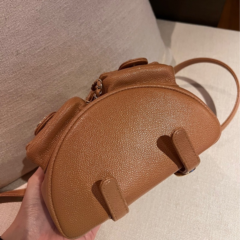Chanel小青蛙焦糖棕-1