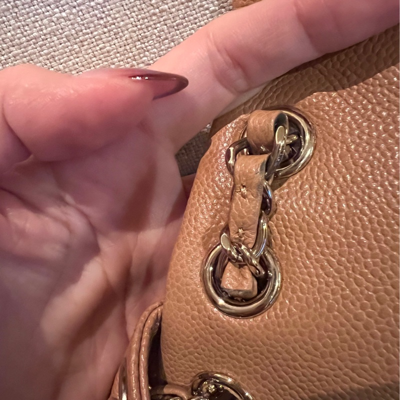 Chanel小青蛙焦糖棕-7