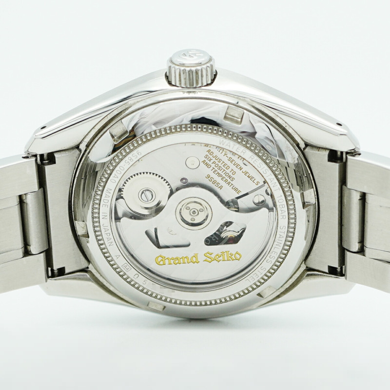 精工 Grand SBGH001 9S85-00A0 銀色錶盤男士腕錶-5