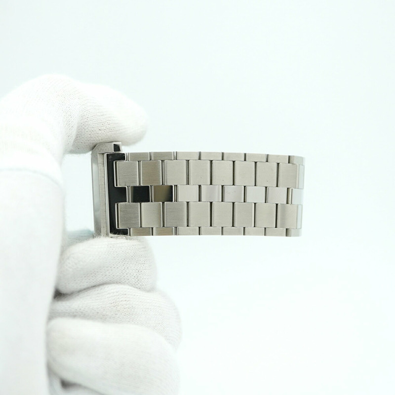 蒂芬妮 Union Square 73344603 藍色錶盤小姐腕錶-6