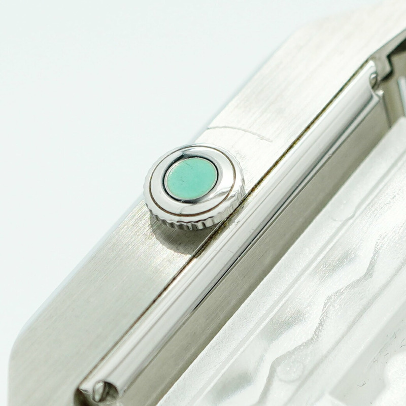 蒂芬妮 Union Square 73344603 藍色錶盤小姐腕錶-11