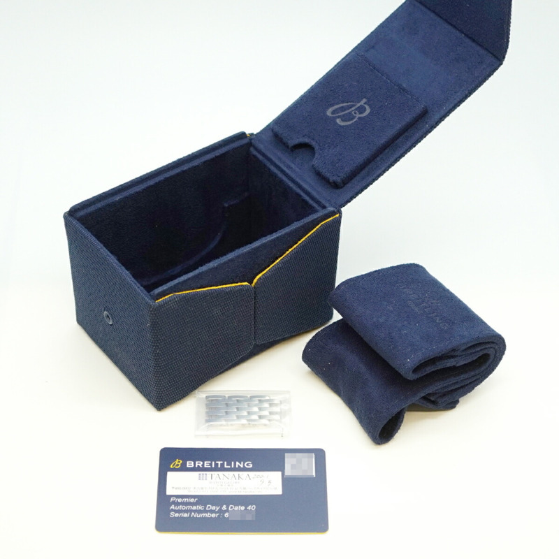 百年靈 Premier A45340 黑色錶盤男士腕錶-1