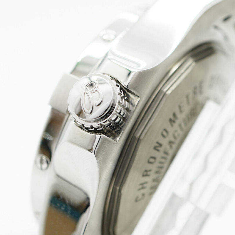 百年靈復仇者二代海狼A17331黑色錶盤男士腕錶-10