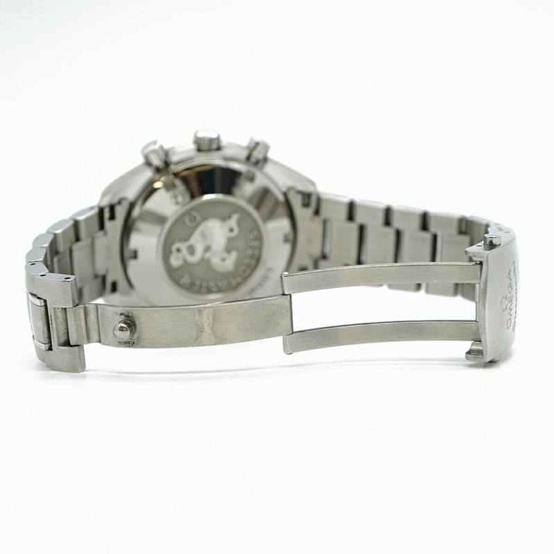 歐米茄超霸系列3212.80藍色錶盤男士腕錶-4