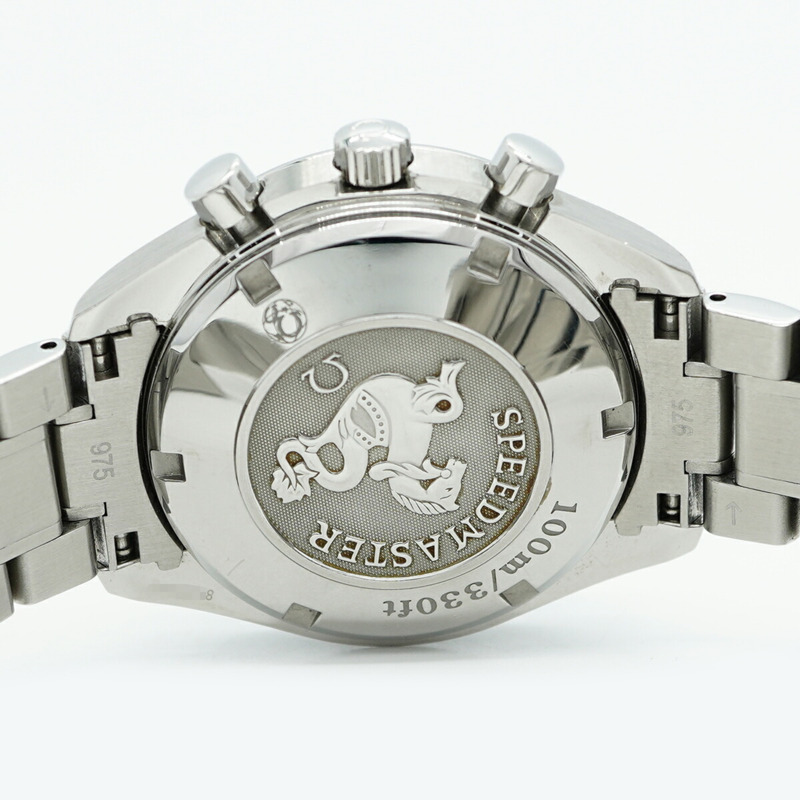 歐米茄超霸系列3212.80藍色錶盤男士腕錶-5