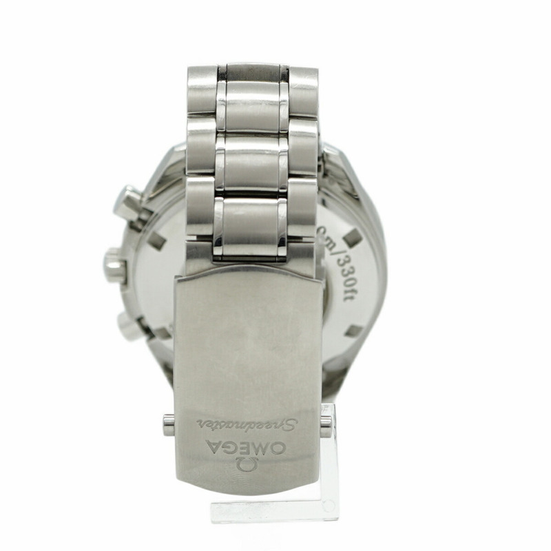 歐米茄超霸系列3212.80藍色錶盤男士腕錶-8