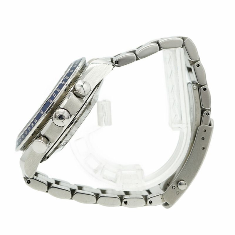 歐米茄超霸系列3212.80藍色錶盤男士腕錶-9